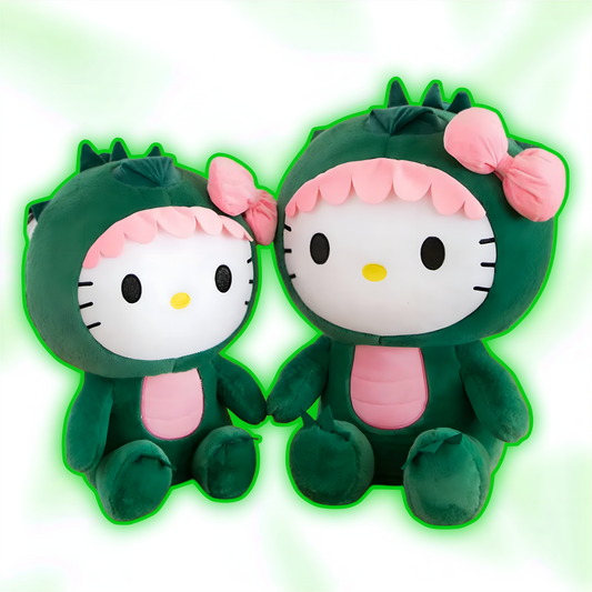 Hello Kitty Dinosaur Plush (35cm/50cm/65cm)